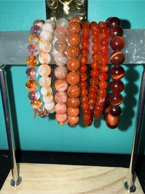Variety red authentic crystal bead bracelets